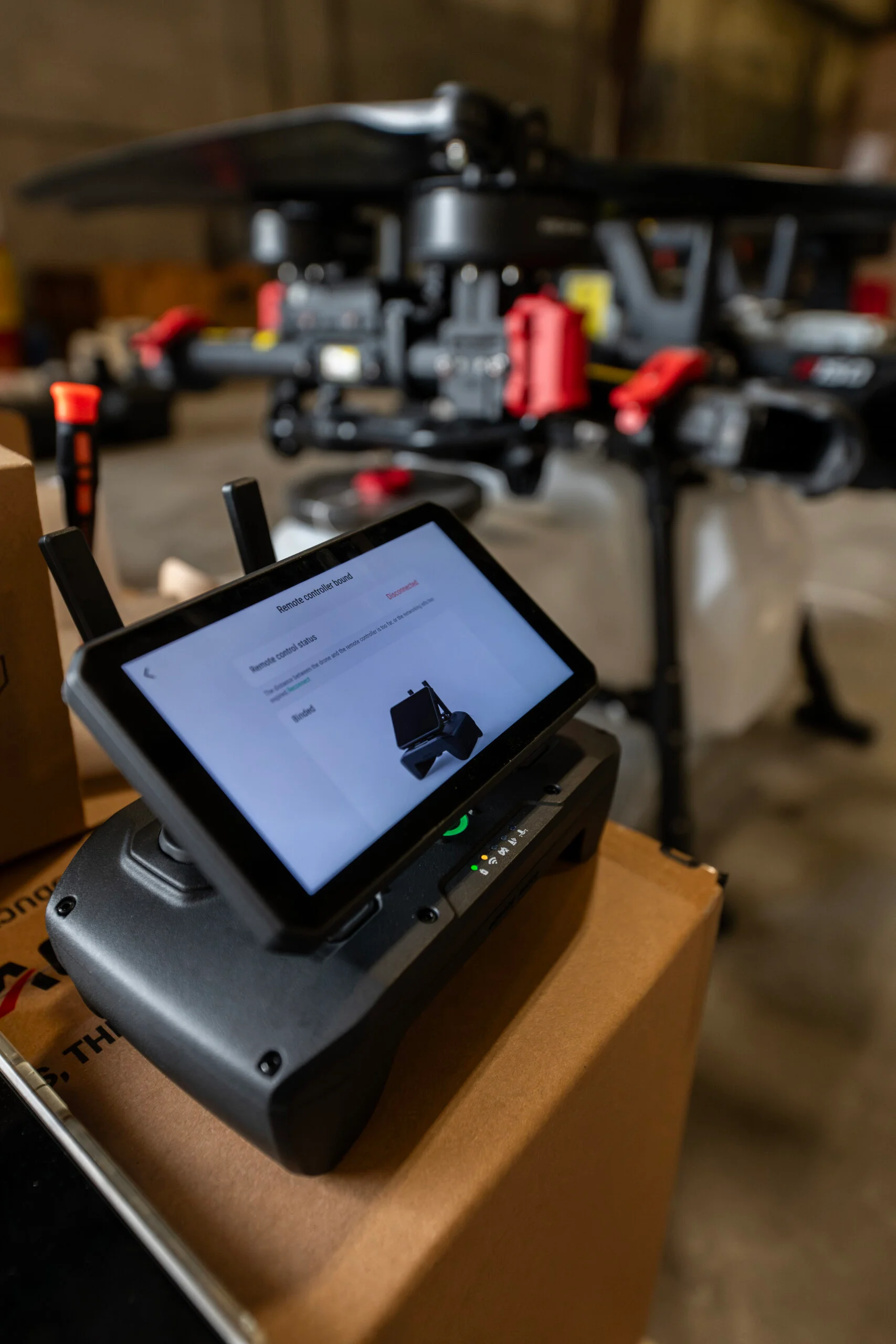 XAG handheld drone controller