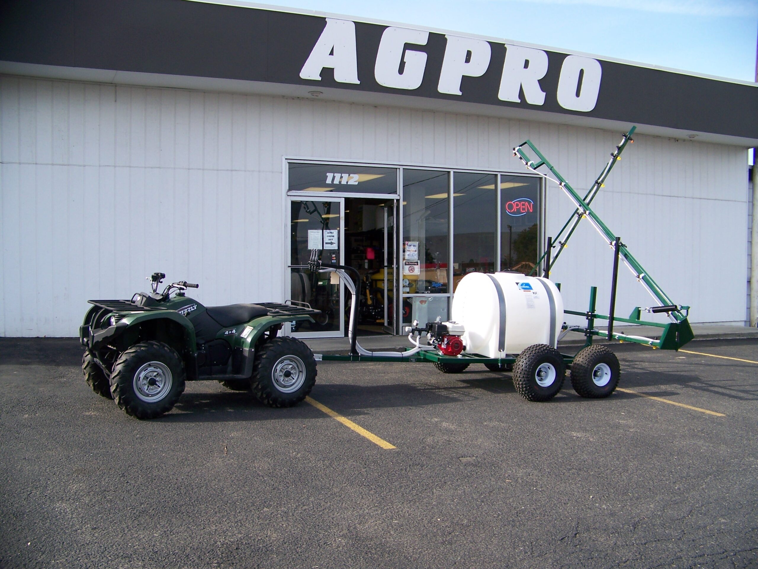 AGPRO atv field sprayers